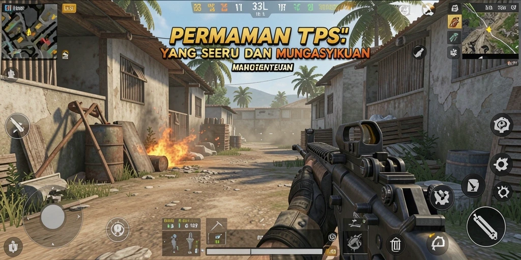 Screenshot utama 33L menampilkan aksi gameplay TPS yang mendebarkan.