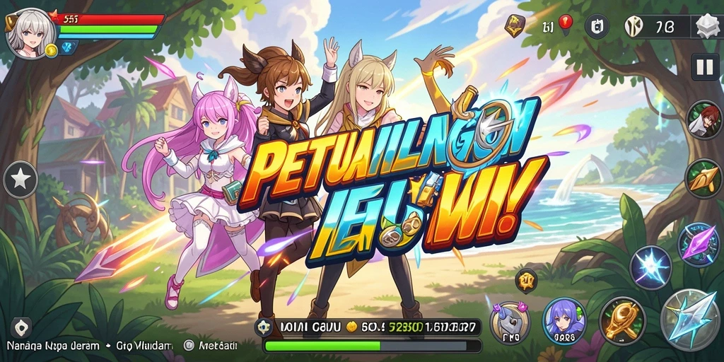 Tampilan gameplay 55FIVE yang seru dan penuh aksi.
