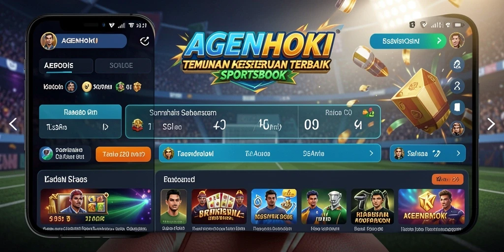 Tampilan gameplay Sportsbook dari AGENHOKI yang menarik dan interaktif.
