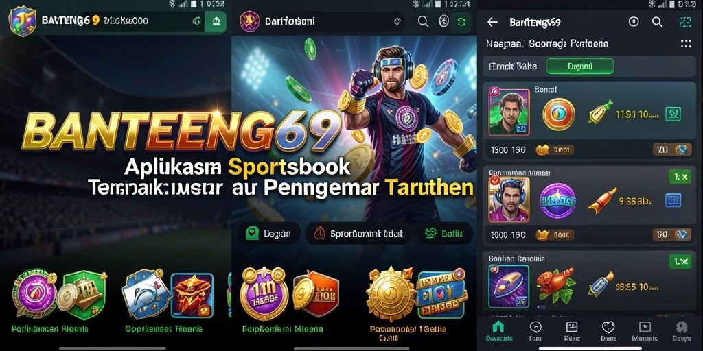 Tampilan utama BANTENG69 dengan berbagai pilihan taruhan olahraga.