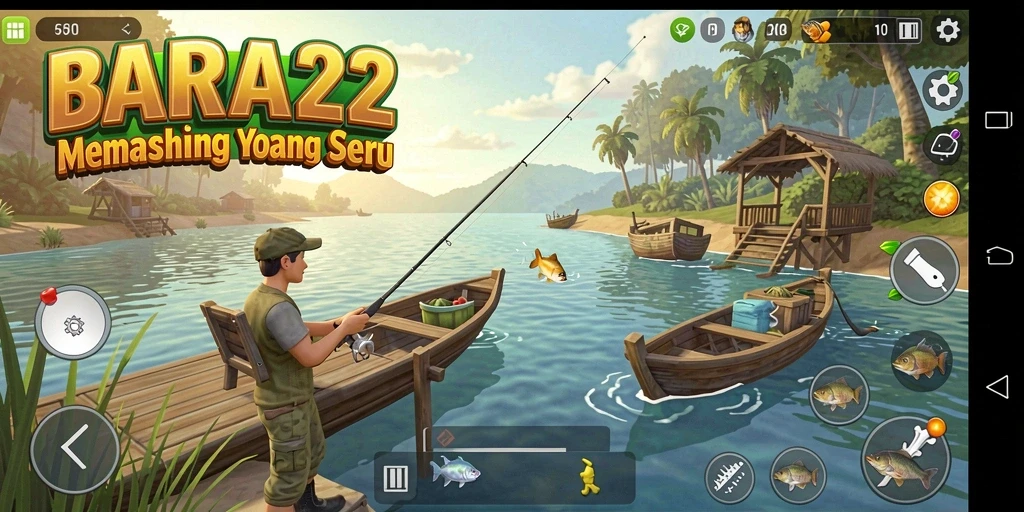Tangkapan ikan epik dalam BARA22 dengan grafis menakjubkan.