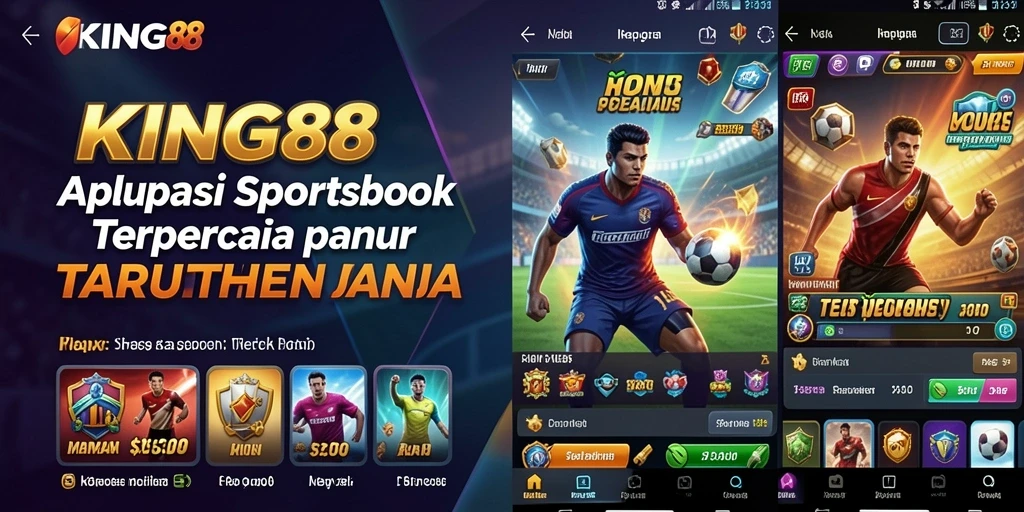 Tampilan gameplay KING88 yang menarik saat taruhan olahraga.