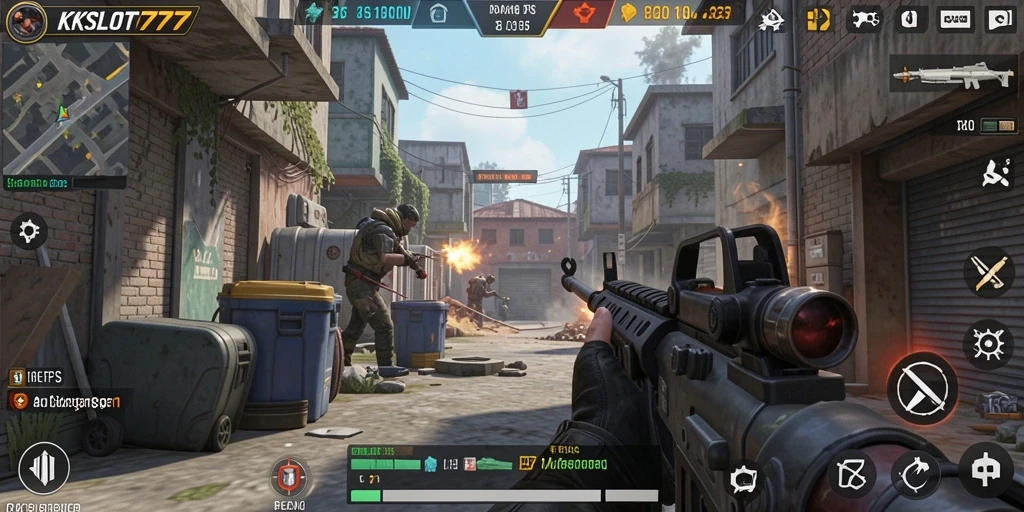 Screenshot menampilkan aksi gameplay KKSLOT777 yang mendebarkan.