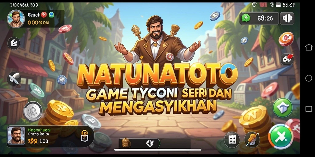 Tampilan gameplay NATUNATOTO yang menggugah semangat Tycoon.