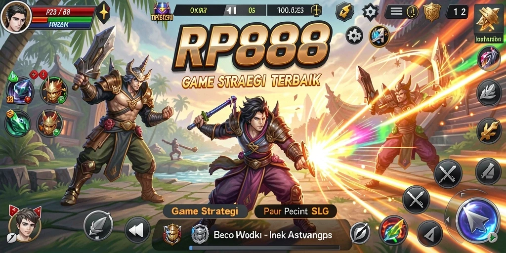 Menampilkan gameplay seru RP888 yang menantang pemain strategis.