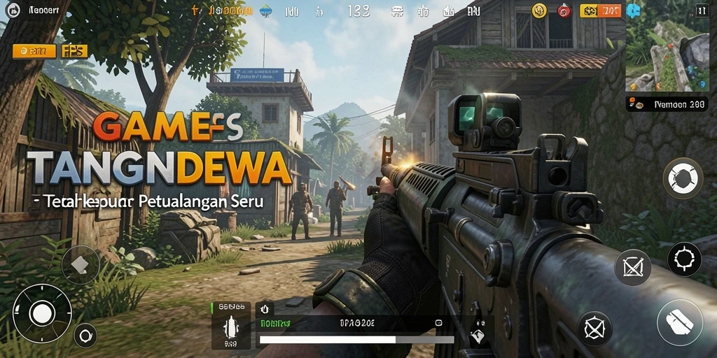 TANGANDEWA menunjukkan aksi mendebarkan dalam gameplay FPS.